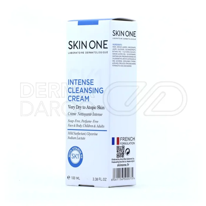 کرم پاک کننده اینتنس صورت و بدن اسکین وان 100 میلی لیتر