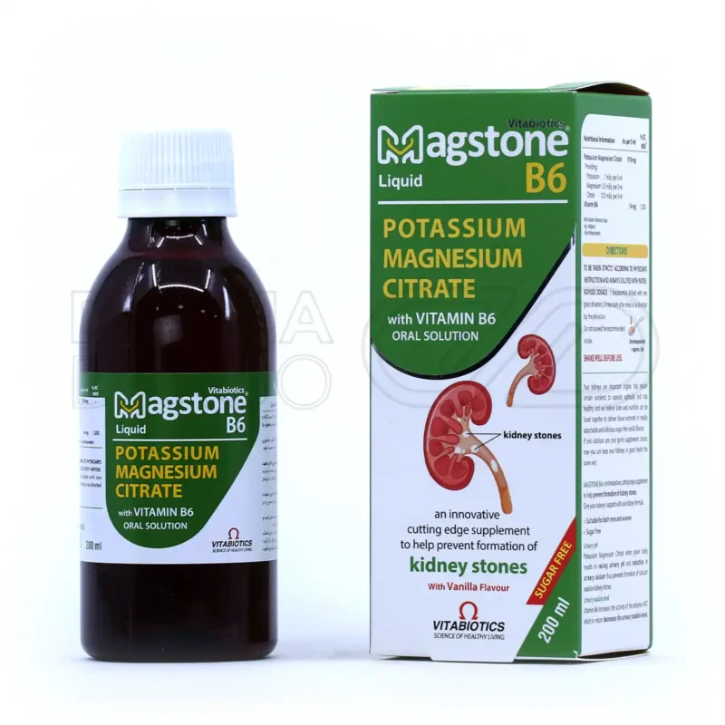 شربت مگستون B6 ویتابیوتیکس 200 میلی لیتر
