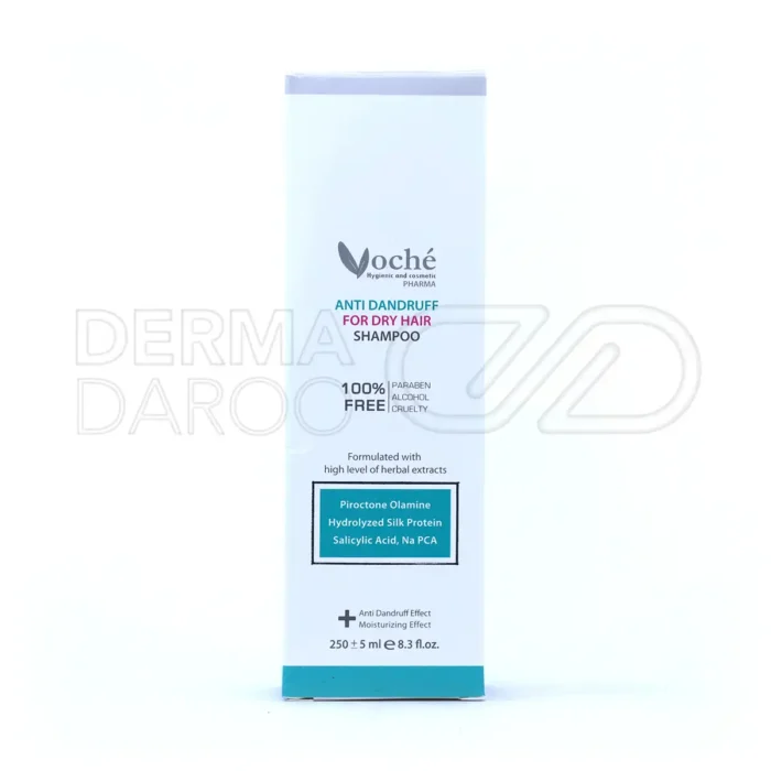 شامپو ضد شوره مناسب موی خشک وچه 250 میلی لیتر