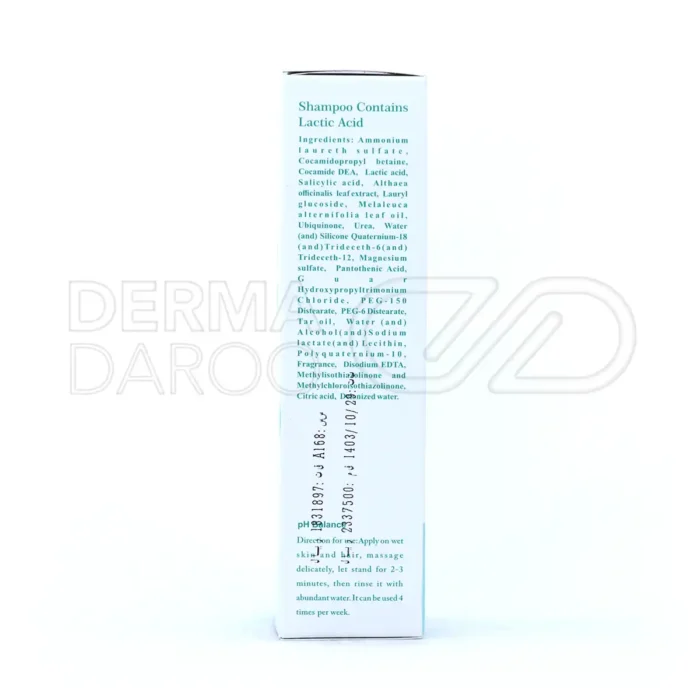 شامپو حاوی اسید لاکتیک دئو دراگ 200 میلی لیتر