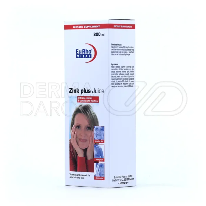 شربت زینک پلاس یوروویتال ۲۰۰ میلی لیتر