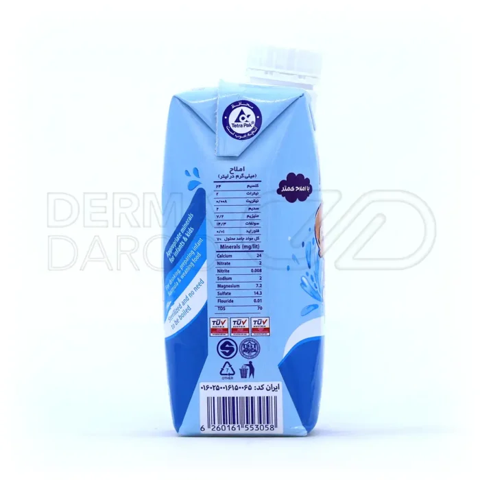 آب کودکان پاکتی ماجان کاله 330 ميلی لیتر
