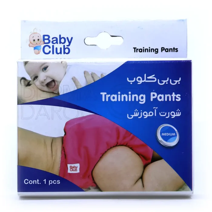 شورت آموزشی کودک با لایه داخلی حوله‌ای، مانع از نشت ادرار شده و به آموزش توالت کمک می‌کند