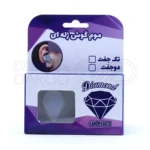 موم گوش ژله‌ای دیاموند در بسته‌بندی بهداشتی، ساخته‌شده از سیلیکون ژله‌ای، ضدآب و کاهش‌دهنده سر و صدا