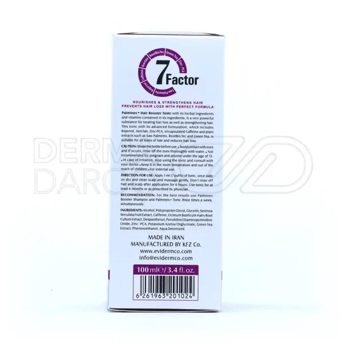 تونیک اویدرم با عصاره چای سبز و امینکسیل، ریشه مو را تقویت کرده و لطافت و حجم موها را بهبود می‌بخشد