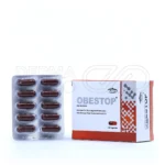 کپسول ابستاپ کارن در بسته‌بندی بهداشتی، با عصاره چای سبز و فیبرهای غذایی، چربی‌سوز و کنترل‌کننده اشتها برای کاهش وزن