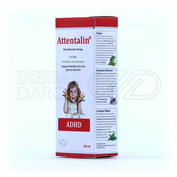شربت اتنتالین با عصاره نارنج و کوشاد، اضطراب و استرس کودکان بیش‌فعال را کاهش داده و تمرکز را تقویت می‌کند