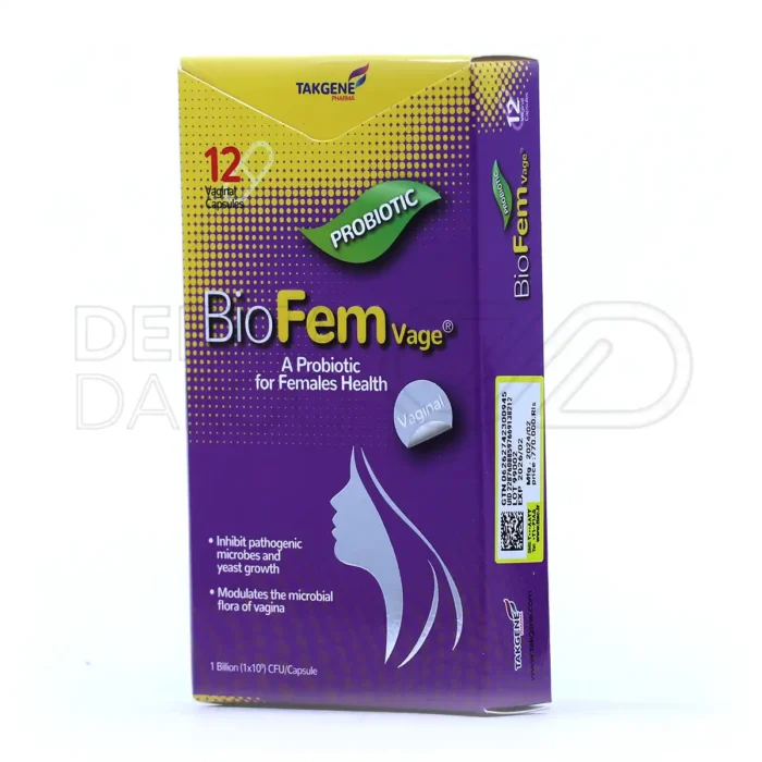 کپسول واژینال لافارر، تنظیم‌کننده فلور میکروبی واژن، با لاکتوز و استئارات منیزیم، پیشگیری از عفونت