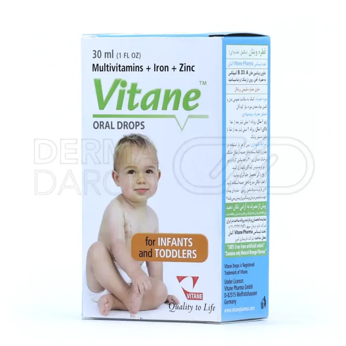 قطره ویتان با ویتامین B12 و نیاسین، نیازهای روزانه کودکان را تأمین کرده و با طعم پرتقال مقبولیت بالایی دارد
