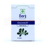 قرص گلوکورکس-بی باریج اسانس، حاوی 46.4 میکروگرم لوتئولین، کاهش قند خون و حمایت از سلامت قلب