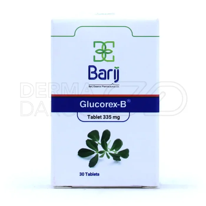 قرص گلوکورکس-بی باریج اسانس، حاوی 46.4 میکروگرم لوتئولین، کاهش قند خون و حمایت از سلامت قلب