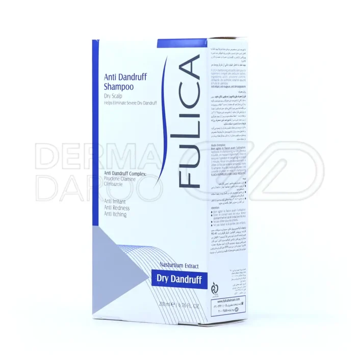 شامپو ضد شوره فولیکا با پلی کواترنیوم-7، کاهش دهنده پوسته ریزی و خارش، محافظ سلامت پوست سر