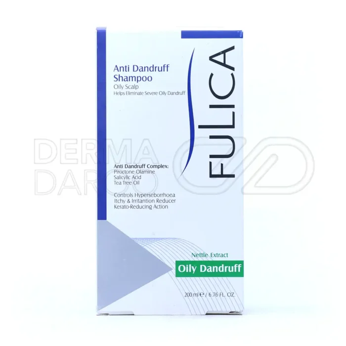 شامپو فولیکا با عصاره گزنه و پیروکتون اولامین، ضد شوره چرب، رطوبت رسان و محافظ سلامت پوست سر