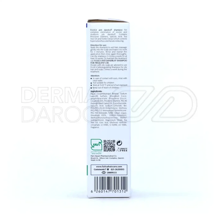 شامپو ضد شوره مخصوص پوست سر چرب فولیکا - تصویر 6