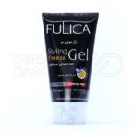 ژل مو فولیکا در تیوپ شفاف، حاوی ویتامین E و B7، حالت دهنده قوی مو، فاقد پارابن، بدون سفیدک، ماندگاری بالا