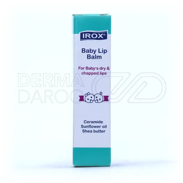 بالم لب درمانی ایروکس برای کودکان حاوی د پنتنول و ویتامین ای جهت بازسازی و لطافت بخشی به پوست لب های خشک