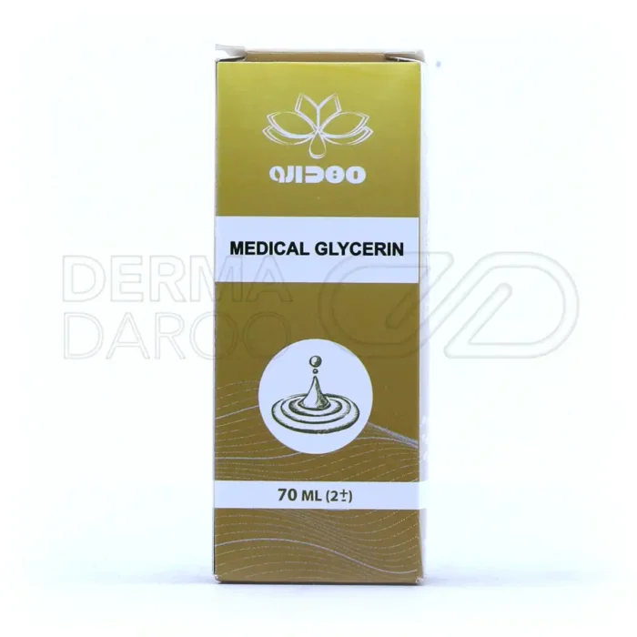 گلیسیرین مهدارو، مرطوب کننده و تقویت کننده مو، رفع خشکی پوست و ترک، 70 میلی‌لیتر