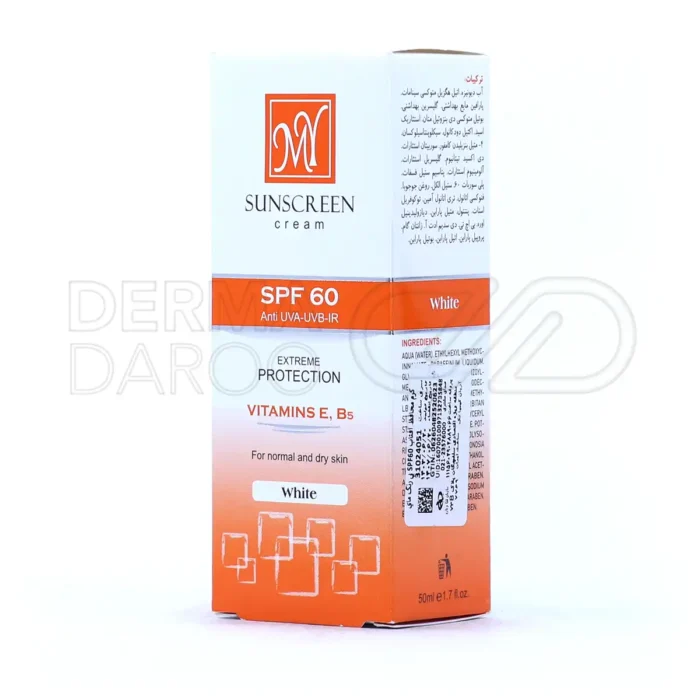 کرم ضد آفتاب با PEG-100 استئارات، بدون رنگ، آبرسان، مناسب پوست نرمال، جذب سریع و مات