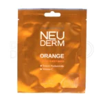 بسته‌بندی ماسک صورت نئودرم با عصاره پرتقال، مناسب پوست چرب، ضدجوش و آکنه، حاوی ویتامین C، آبرسان و جوانساز، 25 گرمی