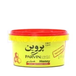 قوطی موم سرد پروین با عصاره موم زنبور عسل، مناسب انواع پوست، از بین‌برنده موهای زاید صورت و بدن، 200 گرمی