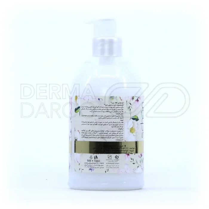 مایع دستشویی شون با عصاره اسطخودوس و زیتون، آنتی‌باکتریال، مرطوب‌کننده، افزایش‌دهنده لطافت پوست دست