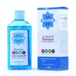 شامپو ضد شوره کودک سیوند در بطری شفاف، حاوی آلوئه ورا و کالاندولا، ضد شوره و مرطوب کننده پوست سر کودک