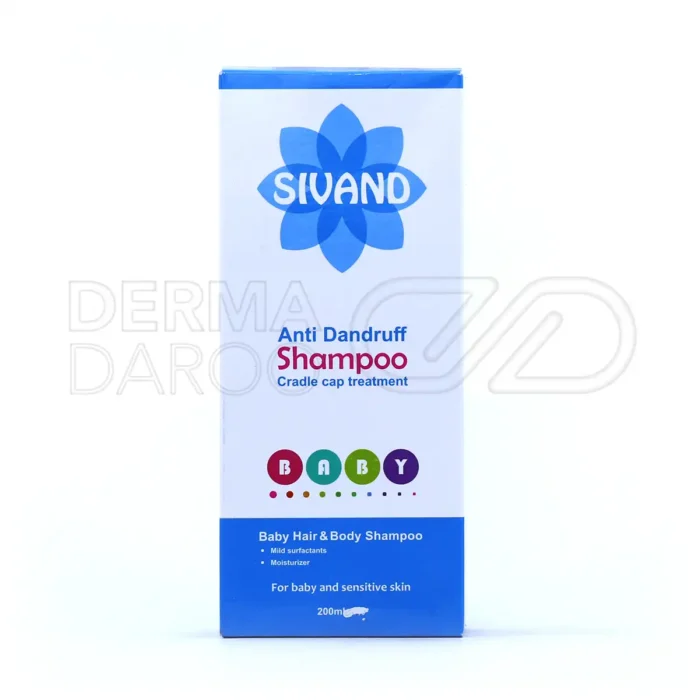 شامپو سیوند برای کودکان، با عصاره بابونه و کلیمبازول، ضد شوره ملایم، کاهش دهنده خشکی پوست سر