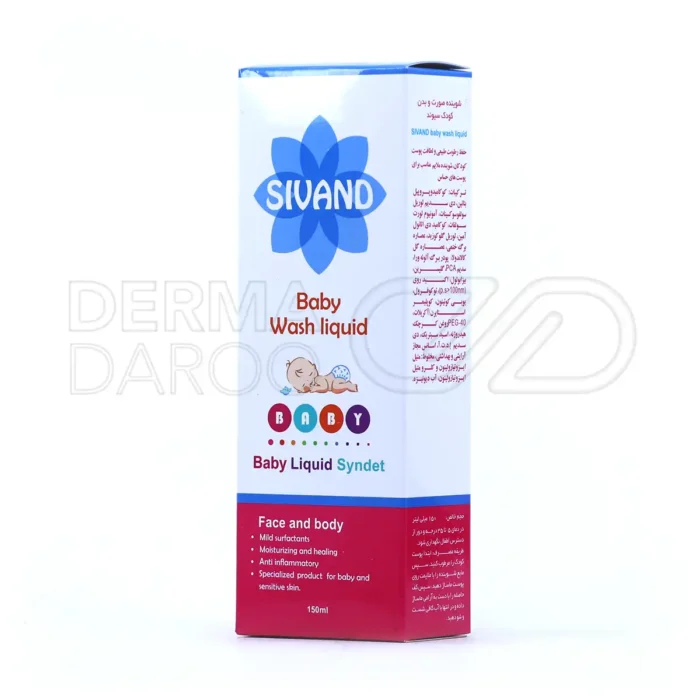 شوینده ملایم سیوند کودک، حاوی بیزابولول و توکوفرول، ایجاد لطافت و رطوبت، مناسب پوست حساس نوزادان