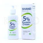 کرم اوره اوسرین 5 درصد سیوند در تیوپ سفید، حاوی اوره و زینک اکساید، آبرسان و ترمیم کننده پوست خشک و اگزمایی