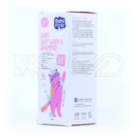 شامپو بچه بیبی فرست حاوی روغن کرچک، ملایم، بدون سوزش چشم، مناسب پوست حساس، ضد خشکی و التهاب