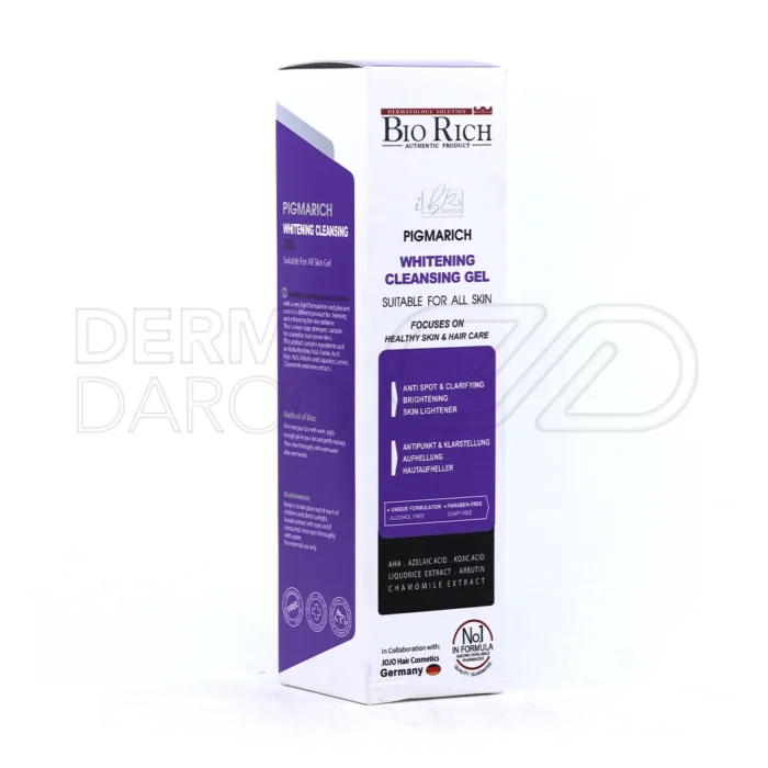 ژل پیگماریچ با کوجیک اسید برای کاهش سنتز ملانین و رفع کدری پوست صورت