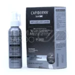 لوسیون کپیدرما در بطری اسپری، حاوی عصاره نخل اره‌ای و گزنه، ضد ریزش مو، مناسب آقایان و بانوان