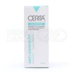 شامپو ضد شوره سریتا با نیاسینامید برای پاکسازی پوسته‌های چرب و تنظیم PH پوست سر