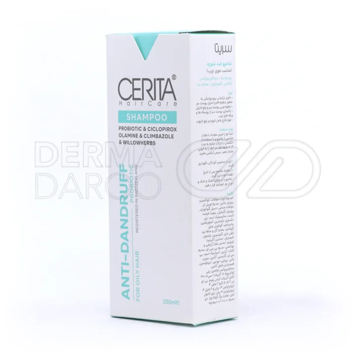 شامپو سریتا با پانتنول و عصاره آلوئه ورا برای کاهش التهاب و تسکین خارش سر