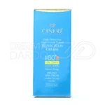 کرم ضد آفتاب رنگی سینره SPF60، محافظ پوست در برابر UVA و UVB، فاقد پارابن، ساختار سبک، مناسب پوست جوش دار