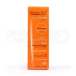 کرم ضد آفتاب دکتر ژیلا SPF63 با ویتامین C پایدار، ضد چروک، رطوبت رسان، محافظ UVA و UVB، سبک
