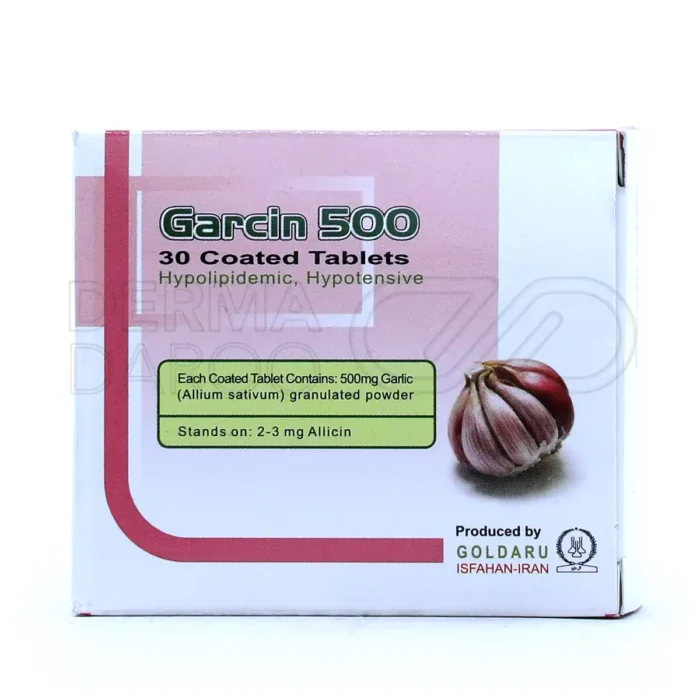قرص گارسین گل دارو با ژرانیول و لینالول، کاهنده فشار خون، مناسب برای لاغری و کاهش کلسترول