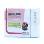 قرص گارسین حاوی 500 میلی‌گرم سیر، آنتی‌اکسیدان، کاهنده چربی خون و کمک به متابولیسم چربی