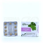 قرص جینکوگل گل دارو در بسته‌بندی، حاوی 40 میلی‌گرم عصاره جینکوبیلوبا، بهبود حافظه و گردش خون مغزی