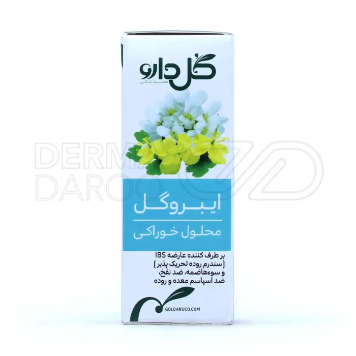 قطره گل دارو با 66.67 میلی‌گرم عصاره بابونه، ضد نفخ، بهبود سندرم روده تحریک پذیر