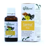 قطره سنکل گل دارو در بطری تیره، حاوی عصاره رازیانه و برگ بو، دفع سنگ کلیه و ضد اسپاسم