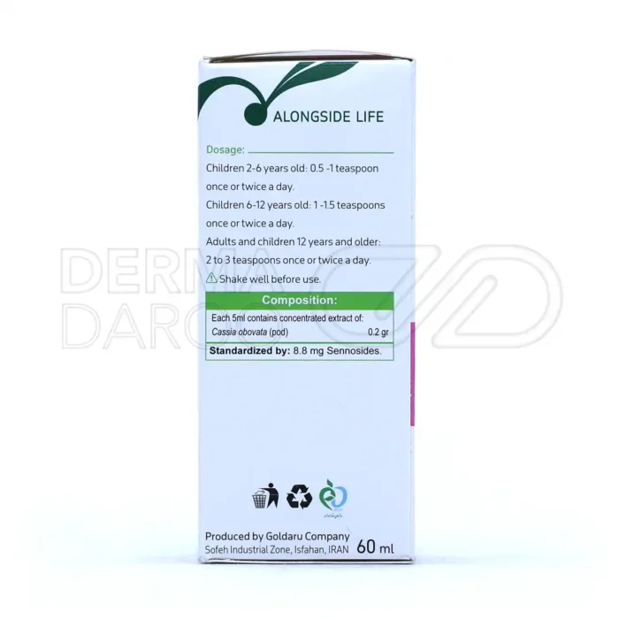 شربت سناگل گل دارو، گیاهی با عصاره سنا، درمان یبوست ساده کودکان، مناسب بالای 2 سال