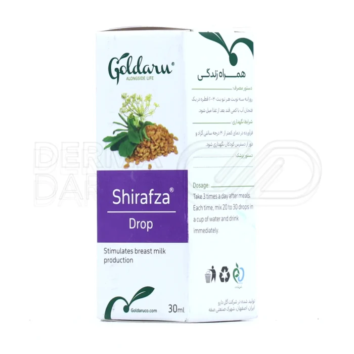 قطره گل دارو حاوی 10% عصاره شوید، محرک شیر مادر، تنظیم هورمون‌های شیردهی، 30 میلی‌لیتر