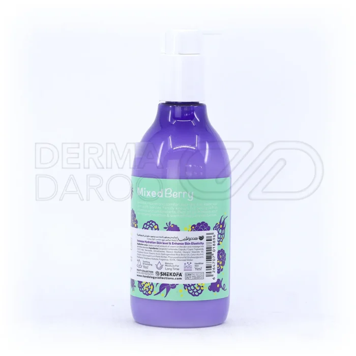 کرم میکس بری هندولوژی، با ویتامین E و عصاره جو دوسر، مرطوب کننده و تسکین دهنده پوست انواع پوست