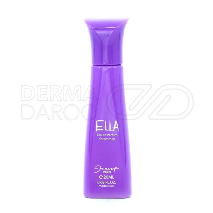 jacsaf-ella-perfume عطر جیبی در بطری کوچک، برگرفته از تیری موگلر الین، با اسانس فرانسوی، رایحه گرم و شیرین