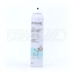 بطری اسپری لوسیون آبرسان پریم با طراحی شیک، حاوی سدیم هیالورونات و عصاره عسل برای رطوبت و لطافت پوست