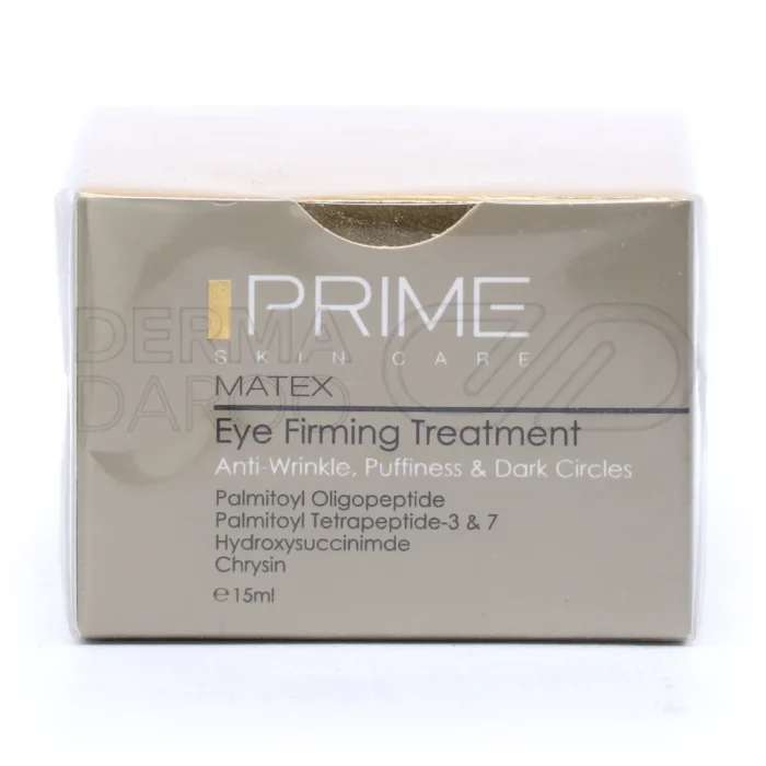 بسته بندی کرم دور چشم کاسه ای پرایم، حاوی عصاره آلوی کاکادو و سدیم هیالورونات برای کاهش چروک و تیرگی