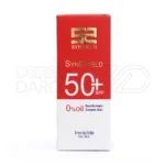 ژل کرم ساین اسکین SPF50 بی رنگ بدون اثر سفیدی، ایده آل برای پوست چرب و آکنه دار با محافظت طولانی مدت