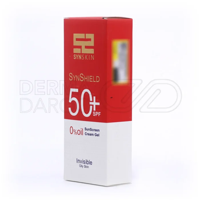 ضد آفتاب SynShield ساین اسکین فاقد چربی، مقاوم در برابر تعریق و شستشو، جلوگیری از جوش و مات کننده پوست