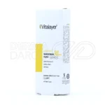 فلویید ضد آفتاب ویتالیر SPF50 با زینک اکسید، محافظ UVA و IRB، فاقد چربی، مقاوم به تعریق، پوشش مات